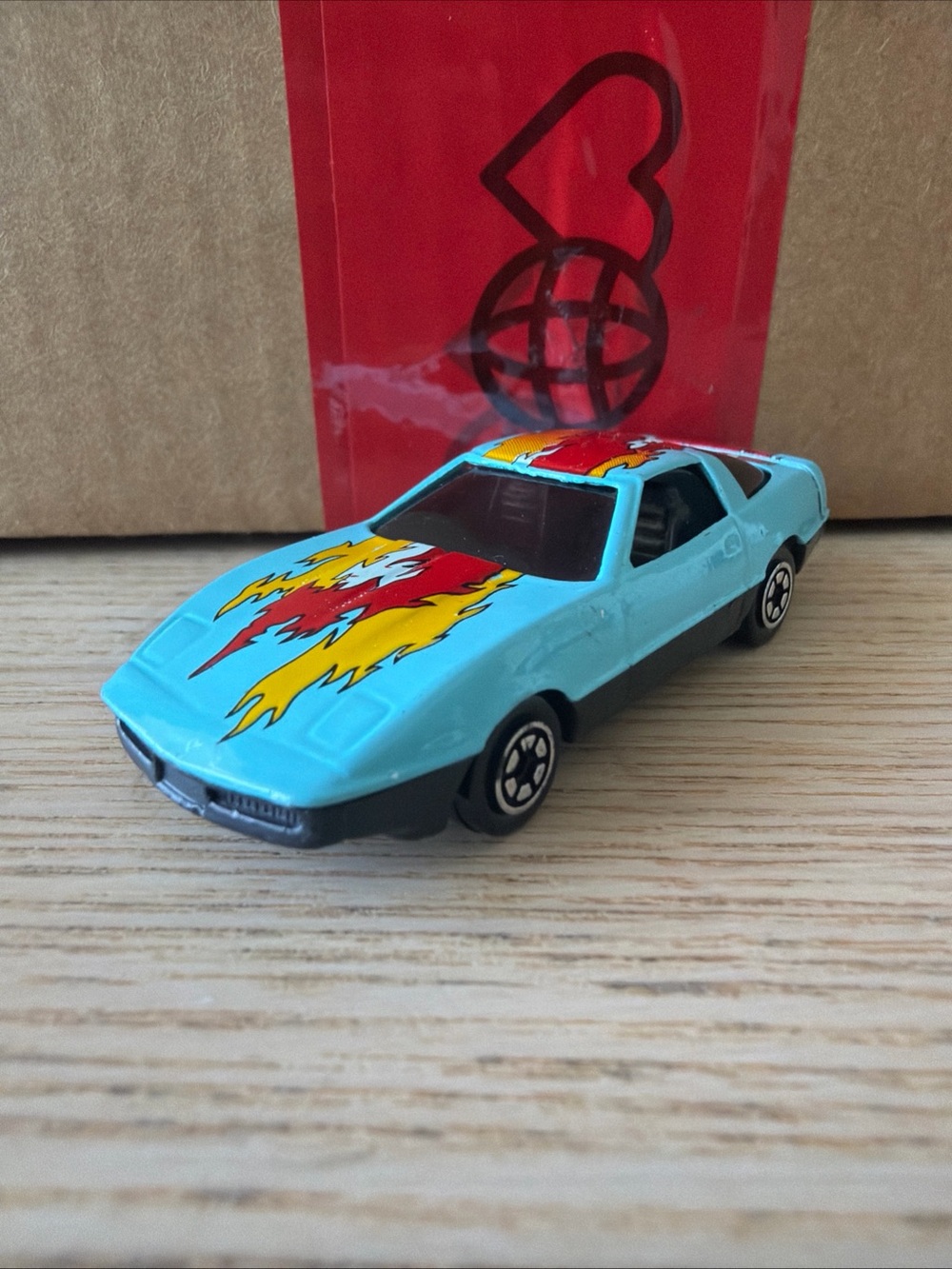 Vintage Yat Ming 1990s Chevy Corvette Diecast Car
